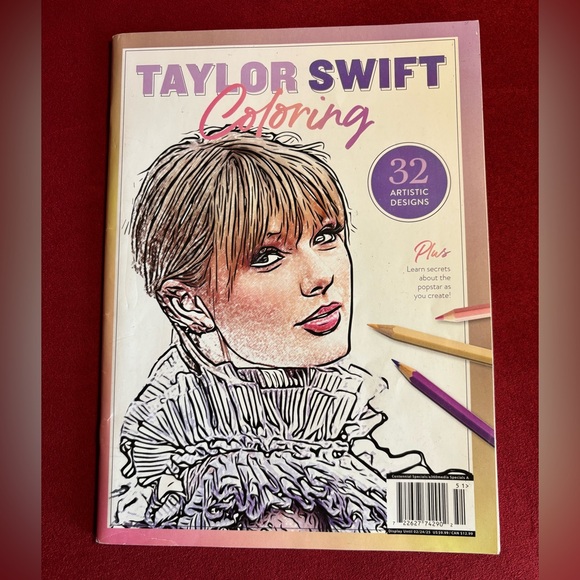 Other - Taylor Swift Coloring Book - 32 Artistic Designs
